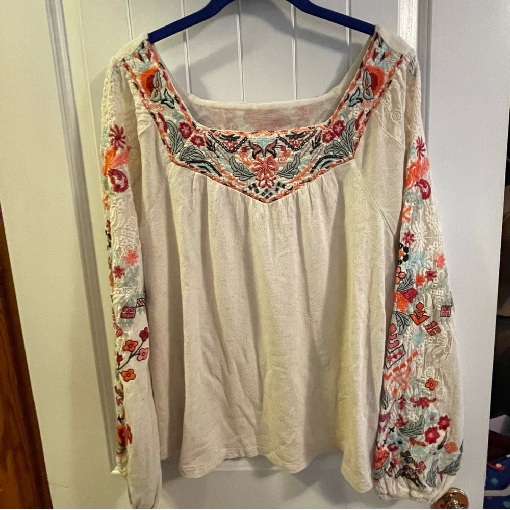 Soft surroundings blouse